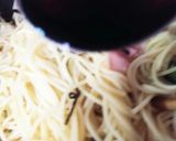 めんつゆと塩こんぶで和風パスタ作り方7写真