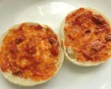 鶏ささみのミートソースチーズトースト作り方3写真