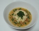 焼きチーズとオニオンスープチャーハン作り方4写真