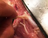 フライパンで簡単蒸し鶏モモ肉とネギソース作り方1写真