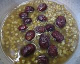 漢方医お勧め薬膳！緑豆となつめのぜんざい作り方2写真