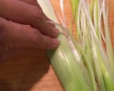 フライパンで簡単蒸し鶏モモ肉とネギソース作り方7写真