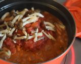ストウブできのこのキーマカレー作り方5写真