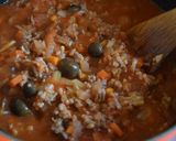 ストウブできのこのキーマカレー作り方6写真