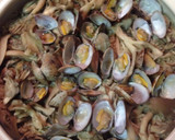 美味‼︎きのことあさりの炊き込みご飯♪作り方5写真