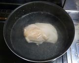 鶏肉ストック作り方1写真