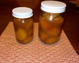 イチジクのコンポート　秋田風甘露煮作り方10写真