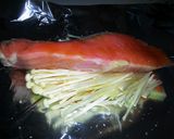 うちの鮭のホイル焼き～( v^-゜)♪作り方4写真