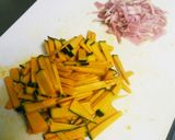 かぼちゃのチーズオムレツ♪作り方1写真
