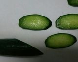 きゅうりでハートのバラン♪作り方1写真