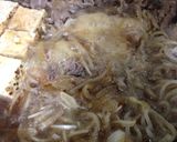 簡単！牛肉と豆腐のすきやき風作り方2写真