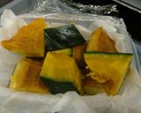 レンジで2分半☆ほくほくかぼちゃ作り方4写真
