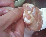 ふつーのチューリップ揚げ（手羽元で）作り方3写真
