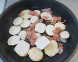 里芋の炒め物作り方3写真