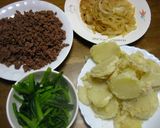 土鍋で！フライパンで！じゃが芋の重ね焼き作り方5写真