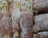 白菜キムチとエノキの豚肉巻き作り方3写真