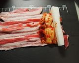 歯ごたえ最高♡長芋と豚キムチのコク旨炒め作り方3写真