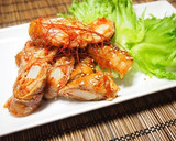 歯ごたえ最高♡長芋と豚キムチのコク旨炒め作り方6写真