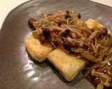 たっぷりきのこあんかけの豆腐ステーキ！作り方5写真