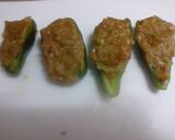 ピーマンの肉詰めカレー風味作り方3写真