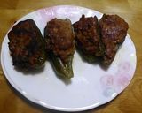 ピーマンの肉詰めカレー風味作り方6写真