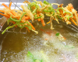 野菜かき揚げととり天作り方4写真