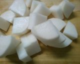 簡単！さっぱり♫大根と白菜、白滝の煮物！作り方1写真