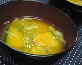 南瓜がおいしい季節!簡単に!南瓜の味噌汁作り方3写真