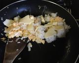 朝ごはんにぴったり！チーズチャーハン風！作り方5写真
