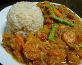 アスパラとトマトのヘルシーツナ野菜カレー作り方4写真