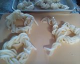 うどんドーナツ？くるクルーラー？(๑´ڡ作り方2写真