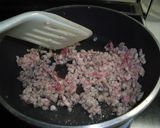 豚ひき肉・茄子・ししとうの味噌炒め作り方1写真
