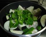 豚ひき肉・茄子・ししとうの味噌炒め作り方2写真
