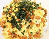 簡単５分＊ふんわり納豆オムレツ丼作り方7写真