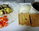 こっくり♪さつまいもと厚揚げの甘辛炒め作り方1写真