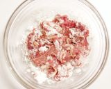 オリエンタル風味＊豚こま炒め作り方1写真