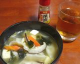 ☆♪ぎょうざ☆ほっこりすーぷ☆♪作り方5写真