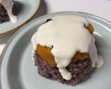ハロウィン チーズソースの南瓜ご飯ケーキ作り方7写真