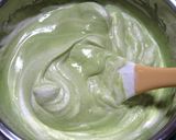 * 抹茶と小豆の豆乳チーズスフレ *作り方7写真