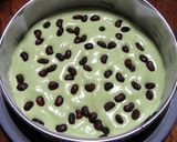 * 抹茶と小豆の豆乳チーズスフレ *作り方8写真