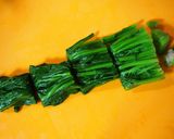 炒めしらす干しとホウレン草の醤油麹和え作り方3写真