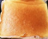 HMでロールケーキ、立体ケーキ用スポンジ作り方5写真