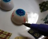 キモワワ、ハロウィンキャラ弁当作り方1写真