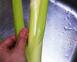 マコモダケと椎茸の煮物作り方1写真