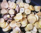 マコモダケと椎茸の煮物作り方5写真