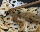 れんこんのきんぴら★黄金比作り方3写真