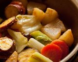 蒸し野菜の味噌炒め作り方3写真