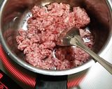 パクっと☆油揚の挽き肉ネギ味噌挟み焼き☆作り方1写真