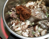 パクっと☆油揚の挽き肉ネギ味噌挟み焼き☆作り方5写真