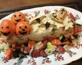 ハロウィン飾り寿司ケーキ☆作り方20写真